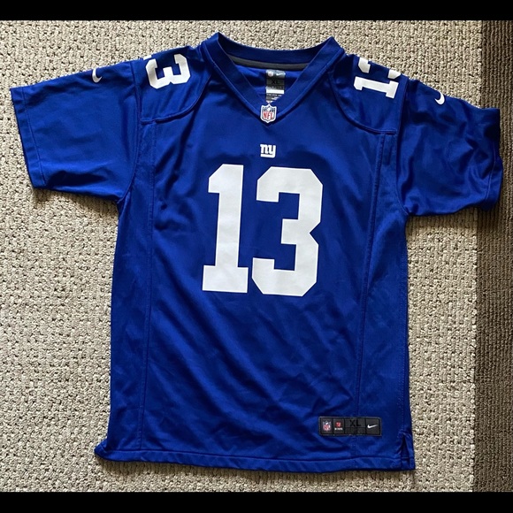 New York Giants Odell Beckham Jr. Jersey Boys XL - Picture 1 of 2